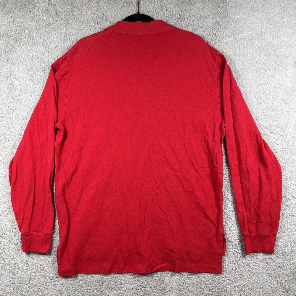 Polo Ralph Lauren Shirt Mens‎ Large Long Sleeve Pullover RL16 Pony Classic
